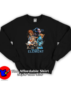 The Fifth Element Retro Movie Graphic Sweatshirt