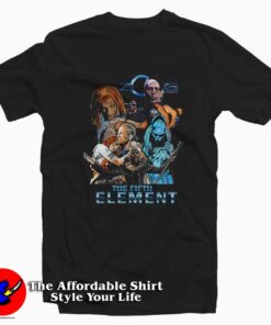 The Fifth Element Retro Movie Graphic T-shirt
