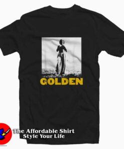 The Man Stand Beach With Golden Styles T-shirt