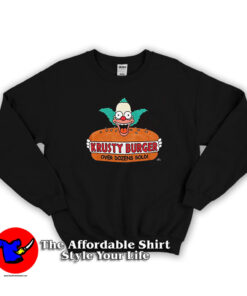 The Simpsons Krusty Burger Logo Unisex Sweatshirt