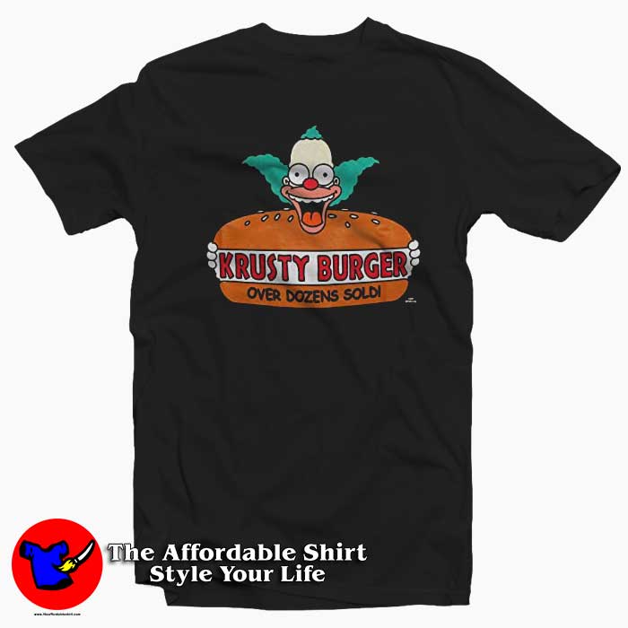 The Simpsons Krusty Burger Logo Unisex T Shirt 510x510 image The Simpsons Krusty Burger Logo Unisex T Shirt 510x510 The Simpsons Krusty Burger Logo Unisex T shirt On Sale