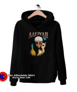 Vintage Aaliyah Side Eye Unisex Hoodie
