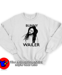 Vintage Bunny Wailer Sketch Unisex Sweatshirt