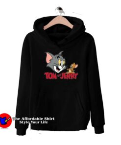 Vintage Cartoon Tom and Jerry Unisex Hoodie