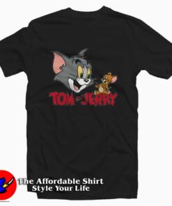 Vintage Cartoon Tom and Jerry Unisex T-shirt