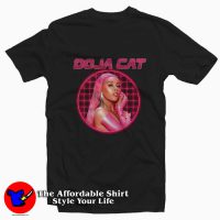 Amala Zandile Doja Cat Laser Grid Portrait T-shirt