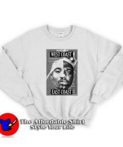 Biggie Smalls West Coast East The Notorious Sweatshirt