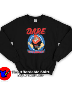 Dare Graduate Lion Keeping Kids Off Drugs Sweatshirt