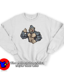 Funny Action Gorilla King Kong Unisex Sweatshirt