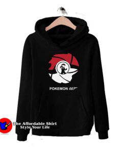Funny Pokemon x James Bond 007 Parody Hoodie