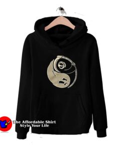 Funny Yin & Yang Ghost & Reaper Unisex Hoodie