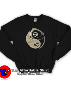 Funny Yin & Yang Ghost & Reaper Unisex Sweatshirt