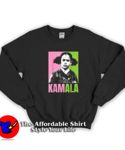 Kamala Harris As A Little Girl Pink And Green Sweatshirt