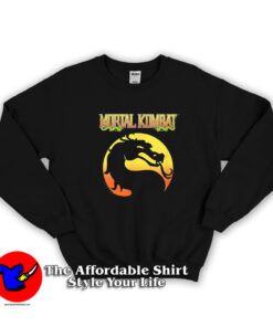 Logo Mortal Kombat Movie Graphic Sweatshirt