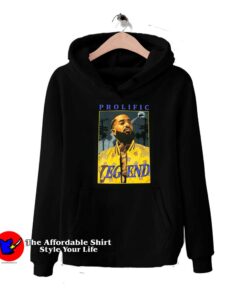 Nipsey Hu$$le Prolific Legend Hip Hop Rap Hoodie