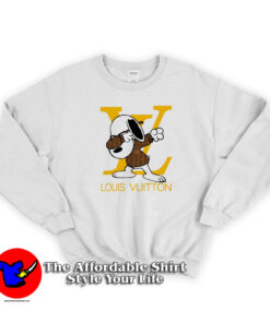 Parody Louis Vuitton Snoopy Dabbing Sweatshirt On Sale