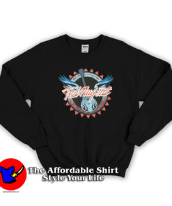 Ted Nugent Winged Guitar Image Unisex Sweatshirt