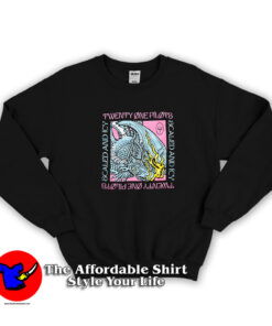 Twenty One Pilots Scaled And Icy Album Cover Sweatshirt