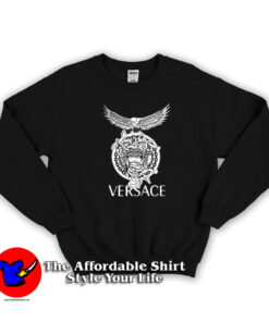 Versace Supervip Logo Graphic Unisex Sweatshirt