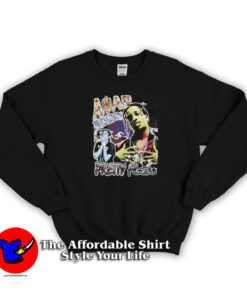 Vintage Asap Rocky Double Sided Band Sweatshirt