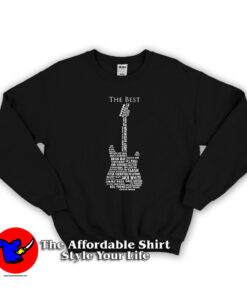 Guitar Legend Jimi Hendrix Rock Blues Sweatshirt