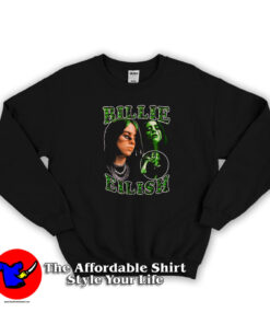 Cheap Billie Eilish Rock Pop Unisex Sweatshirt