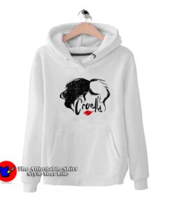 Disney Cruella Hair & Lips Logo Unisex Hoodie