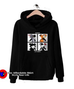 Felix The Cat Agent Parody Album Cover Hoodie