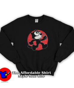 Felix The Cat Keep Walking 1919 Vintage Sweatshirt