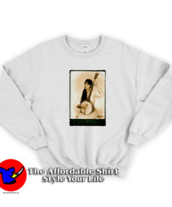 Karen Dalton Banjo Portrait Vintage Unisex Sweatshirt