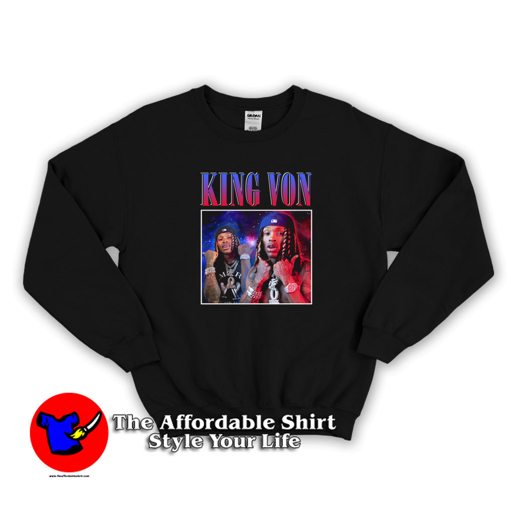 King Von Rapper Vintage Vintage Hip Hop Sweatshirt 510x510 image King Von Rapper Vintage Vintage Hip Hop Sweatshirt 510x510 King Von Rapper Vintage Vintage Hip Hop Sweatshirt On Sale