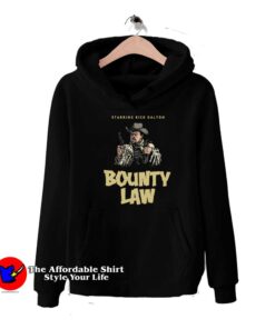 Retro Starring Rick Dalton Bounty Law Unisex Hoodie