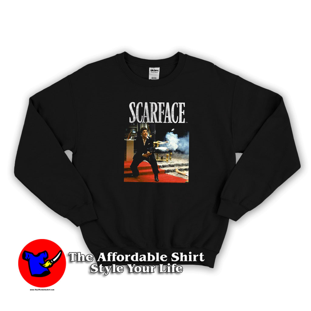 Scarface Say Hello To My Lil Friend Unisex 510x510 image Scarface Say Hello To My Lil Friend Unisex 510x510 Scarface Say Hello To My Lil Friend Unisex Sweatshirt On Sale