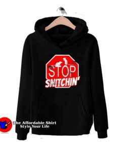 Stop Snitchin Tattle Company Snitch Rat Hoodie