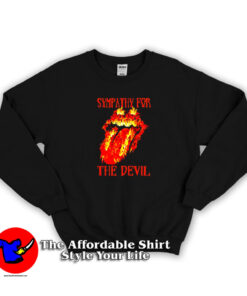 The Rolling Stones Sympathy For The Devil Sweatshirt On Sale