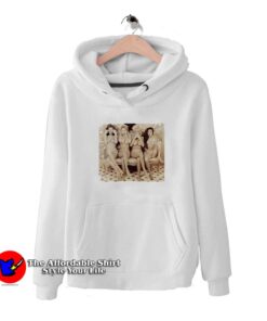 Three Monkeys 3 Naked Sexy Girls Unisex Hoodie
