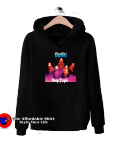 Vintage Deep Purple Burn Album Cover Unisex Hoodie