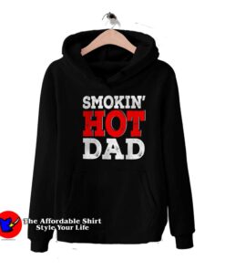 Vintage Smokin Hot Dad Funny Father's Day Hoodie