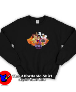 Disney Channel The Proud Family Characters Sweatshirt