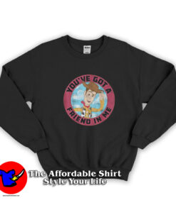 Disney Pixar Toy Story Woody Friend In Me Sweatshirt
