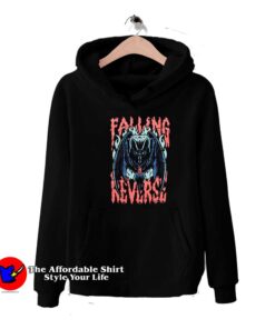 Falling In Reverse Bat Girls Vintage Unisex Hoodie