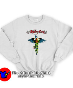 Motley Crue Dr Feel Good Album Heavy Metal Sweatshirt