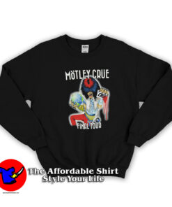Motley Crue Final Tour One Crue One World Sweatshirt