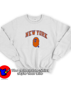 New York X A Bathing Ape Pete Davidson Sweatshirt