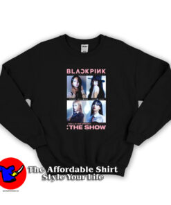 Photocard Black Pink THE SHOW Unisex Sweatshirt