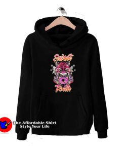 Pink Tiger Donut Sweet Tooth Unisex Hoodie