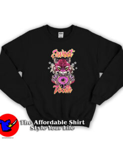Pink Tiger Donut Sweet Tooth Unisex Sweatshirt