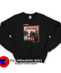 Sabotage Album Black Sabbath Unisex Sweatshirt