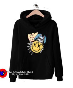 Vintage Blink-182 Skull Bunny Unisex Hoodie