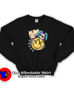 Vintage Blink-182 Skull Bunny Unisex Sweatshirt